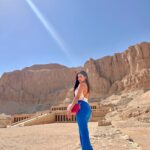 Ankitta Sharma Instagram – Fuelled by love & sunshine! 💙🌞 West Bank, Luxor, Egypt