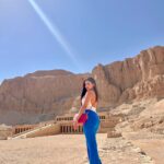 Ankitta Sharma Instagram - Fuelled by love & sunshine! 💙🌞 West Bank, Luxor, Egypt