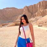 Ankitta Sharma Instagram - Fuelled by love & sunshine! 💙🌞 West Bank, Luxor, Egypt