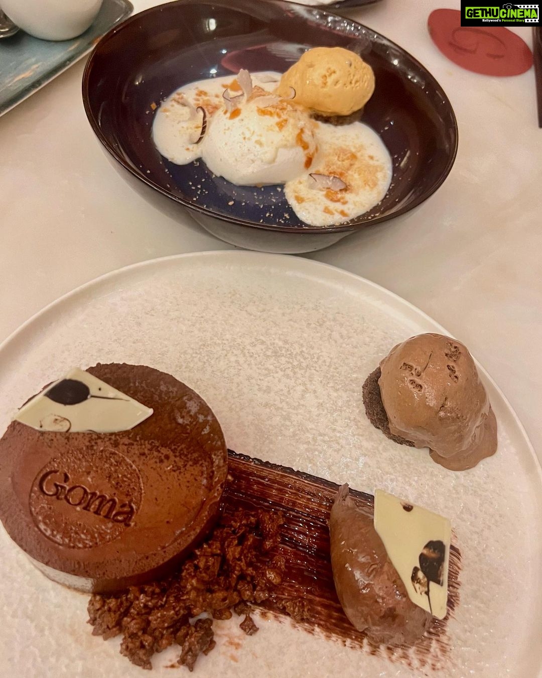 Ankitta Sharma Instagram - Lunch date w/ the sister at the lovely @gomamumbai 🩵