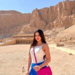 Ankitta Sharma Instagram - Fuelled by love & sunshine! 💙🌞 West Bank, Luxor, Egypt