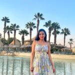 Ankitta Sharma Instagram - 💜🩵💛 @jwmarriottcairo #JWTreatment @goldcoastfilmsofficial