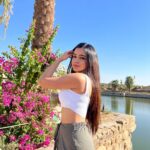 Ankitta Sharma Instagram - Slice of life. 🌺 #Egypt #Luxor @goldcoastfilmsofficial Luxor, Egypt