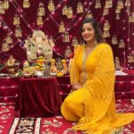 Antara Biswas Instagram – Ganpati Bappa Morya 🙏🙏 ….