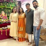 Antara Biswas Instagram - #blessings Ganpati Bappa Morya 🙏