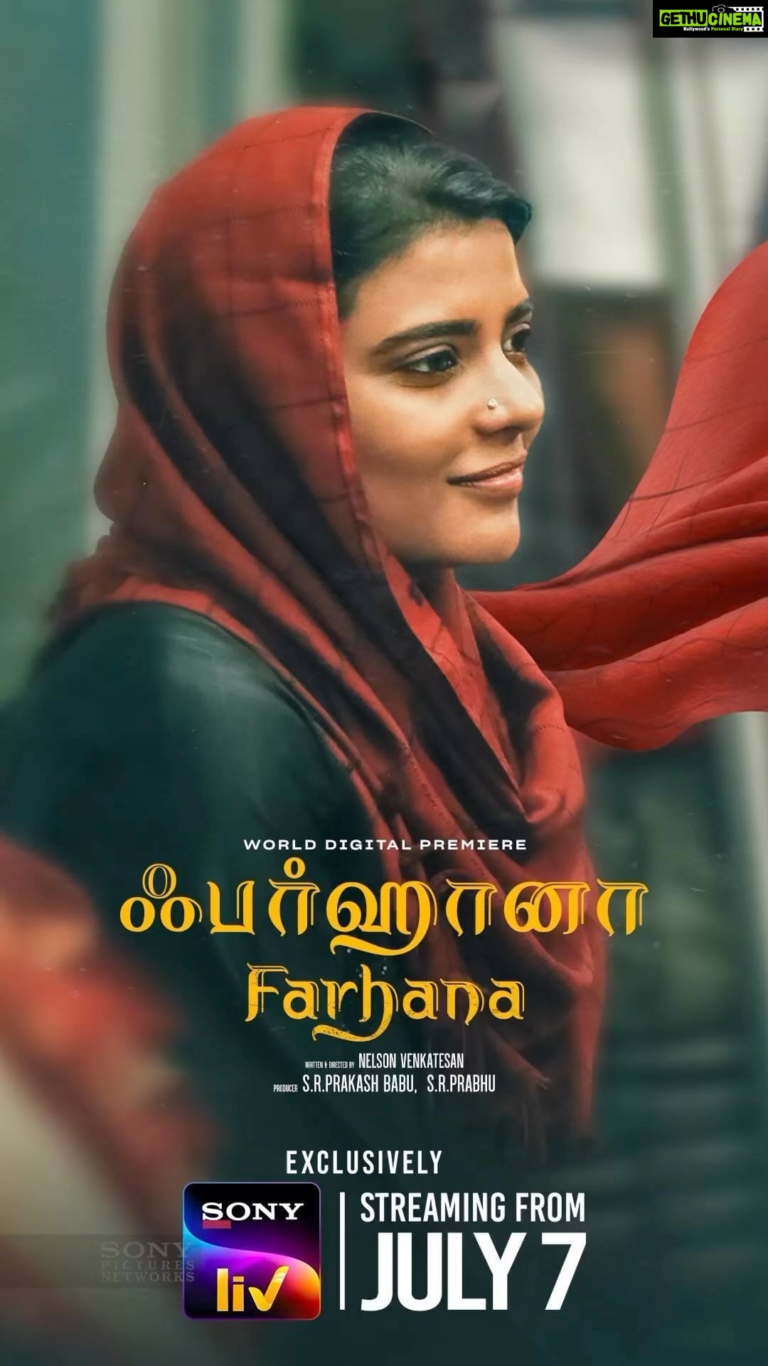 Anumol Instagram - Mark you calendars ! It’s time to witness a gripping story unfold before your eyes. #Farhana Movie streaming exclusively on @sonylivindia from July 7. @aishwaryarajessh @selvaraghavan @jithanramesh_official @aishwarya4547 @anumolofficial @prabhakaranjustin @gokul_benoy @editorsabu @nelsonvenkatesan @prabhu_sr #farhanamovie
