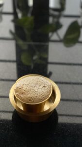 Anumol Instagram - Capturing the aroma of my coffee journey! ☕️ Here’s a glimpse of my first attempt at making filter coffee.🧿

thank you @macaron_gal for the motivation ❤️🫂

#CoffeeLove #CoffeeJourney #FilterCoffee #BrewingAdventure #CoffeeNovice #CoffeeLover #CoffeeTime #CoffeeAddict #CoffeeObsessed #Coffeeholic #HomeBrewed #CoffeeExperience #CoffeeCulture #CoffeeArt #CoffeeMoments #CoffeeBreak #CoffeeVibes #MorningCup #CoffeeGasm #CoffeeOfTheDay #CoffeeInspiration