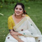 Anumol Instagram - Timeless Elegance !!! These pictures capture me wearing this gorgeous saree at three different times! From Onam 2020 to now, it's still as stunning as ever, proving that repeating clothes is the ultimate fashion wisdom! 💚 Embracing sustainable style and cherishing precious memories, this saree holds a special place in my heart. Saree from @naithubysruthiprasanth #TimelessElegance #RepeatingClothes #CherishedMemories #SustainableFashion #OnamSaree #FashionWisdom Kalamassery, India