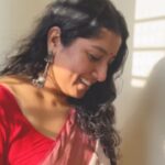 Anumol Instagram - ❤️🧿 Casually sareeing ❤️