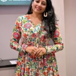 Anumol Instagram - Setting trends in style and grace, wearing @saltstudio salwar set. Inaugurated the new Mi store at Kadavanthra in my stunning designer salwar set. Styled by @diyaaa_john Clicked by @saneshphotography