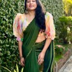 Anumol Instagram - @dipalidesigners ❤️ Click @nattupaathakal Saree and blouse designed by @dipalidesigners Kalamassery, India