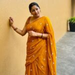 Anumol Instagram - Today, our movie 'Rani' had its screening at the Soorya Festival, Trivandrum. A heartfelt thank you to everyone who came out to support our film. 🎥 I'm donning a super comfy and beautiful saree from @ithal.india . 💃 #RaniMovie #SooryaFestival #SupportCinema #MovieScreening #SareeLove #Anumol #Anuyathra Ganesham