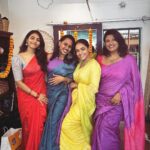 Anupama Gowda Instagram - Good vibes only ♥️ Saree: Gifted ( @tejukranthi @kalasthreebytejaswinikranthi ) Blouse : @kalasthreebytejaswinikranthi Bangalore, India