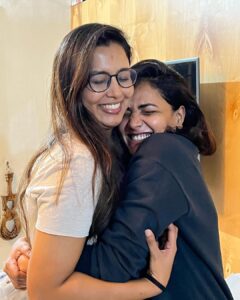 Anupama Gowda Instagram - Happy Birthday my dear DB♥️🫶🏼

You have always been a part of my happiness and you stood with me when I was sad.
You’re kind,funny, crazy and most importantly you’re a beautiful soul😻 

I’m so grateful for this friendship and for the amazing moments we’ve shared from 12 years! 

Thank you for everything ♥️
Happy birthday 🥳 I pray for your good health,happiness and an amazing future 🤗
@neharamakrishna 
I love you 🫶🏼
