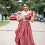 Anupama Gowda Instagram - Smile a lill extra 😃 Styling: @tejukranthi Assisted by: @khushi_jagadisha Outfit: @nineonine_designstudio Jewellery: @sunrisesilversmiths PC: @raghavstudios