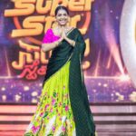 Anupama Gowda Instagram - Suvarna Super Star Sunday Special 🫶🏼 Styling: @tejukranthi Assisted by: @khushi_jagadisha Outfit: @anthariya_ Jewellery: @sunrisesilversmiths PC: @raghavstudios MUA: Yours truly A 😎
