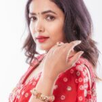 Anupama Gowda Instagram - Reminder: You are loved ♥️ Outfit: @harshithareddy_stylebook Styling: @harshithareddy_stylebook Jewellery: @bcos_its_silver PC: @raghavstudios