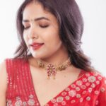 Anupama Gowda Instagram - Reminder: You are loved ♥️ Outfit: @harshithareddy_stylebook Styling: @harshithareddy_stylebook Jewellery: @bcos_its_silver PC: @raghavstudios
