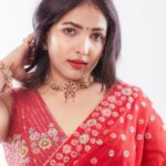 Anupama Gowda Instagram - Reminder: You are loved ♥️ Outfit: @harshithareddy_stylebook Styling: @harshithareddy_stylebook Jewellery: @bcos_its_silver PC: @raghavstudios