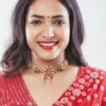 Anupama Gowda Instagram - Reminder: You are loved ♥️ Outfit: @harshithareddy_stylebook Styling: @harshithareddy_stylebook Jewellery: @bcos_its_silver PC: @raghavstudios