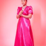 Anupama Gowda Instagram - Pretty in Pink 💕 Outfit: Customised by @kalasthreebytejaswinikranthi Styling : @tejukranthi @khushi_jagadisha Jewellery: @velvetboxby PC: @_raaghava @raghavstudios Bangalore, India