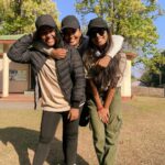 Anupama Gowda Instagram - Kanha 🌳 #wildlife With my Kanmains♥️ @neharamakrishna @ishitavarsha_official #kanmanisinkanha Our amazing host : @dr.shashank.b.gowda @jungle_arc Kanha National Park