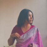 Anupama Gowda Instagram - ಯುಗಾದಿ ☘️ Saree: @label_saistudio ♥️