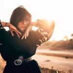Anupama Gowda Instagram - I just need me,moreeeee sunsets 🌅 and my amazing photographer for good pictures 😜 PC: @raghavstudios