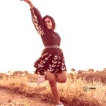 Anupama Gowda Instagram - I am a WOMAN And that’s my SUPERPOWER 🔥 PC: @raghavstudios Outfit: I made this from scratch and I’m super happy about this piece 😃