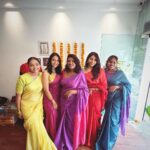 Anupama Gowda Instagram - Good vibes only ♥️ Saree: Gifted ( @tejukranthi @kalasthreebytejaswinikranthi ) Blouse : @kalasthreebytejaswinikranthi Bangalore, India