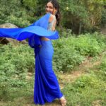Anupama Gowda Instagram - ಸೀರೆ ಸೀರೆ ಎಲ್ಲೆಲ್ಲೋ ಹಾರೈತ…… Saree: @tejukranthi Blouse: @kalasthreebytejaswinikranthi Jewellery: @dipitreats PC: @tharleashish
