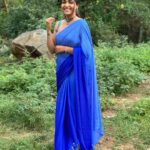 Anupama Gowda Instagram - ಸೀರೆ ಸೀರೆ ಎಲ್ಲೆಲ್ಲೋ ಹಾರೈತ…… Saree: @tejukranthi Blouse: @kalasthreebytejaswinikranthi Jewellery: @dipitreats PC: @tharleashish