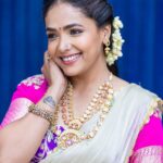 Anupama Gowda Instagram - ✨♥️ Outfit: @kalasthreebytejaswinikranthi Designed by: @tejukranthi Styling : @tejukranthi Assisted by: @khushi_jagadisha Jewellery: @velvetboxby PC: @raghavstudios Bangalore, India