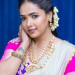 Anupama Gowda Instagram - ✨♥️ Outfit: @kalasthreebytejaswinikranthi Designed by: @tejukranthi Styling : @tejukranthi Assisted by: @khushi_jagadisha Jewellery: @velvetboxby PC: @raghavstudios Bangalore, India