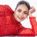 Anupama Gowda Instagram - ♥️✨ Outfit: @kalasthreebytejaswinikranthi Designer: @tejukranthi Styled by: @tejukranthi @khushi_jagadisha PC: @raghavstudios Bangalore, India