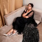Anupama Gowda Instagram - SIIMA 2023🖤 It was very difficult to decide want I wanted to wear but all I knew was I wanted to give a hint of saree and something comfortable and fun and very much me. Always loved wearing what @kalasthreebytejaswinikranthi (Teju) designed to all my personal and professional events and we thought this time why not take Kalasthree (our home grown brand ) to the red carpet and siima stage! And the rest you’re seeing in the pictures ♥️ This is a very beautiful piece which is so me , has a hint of saree , super comfortable and fun. A lot of effort went behind putting this look together, From the bottom of my heart I really want to thank kalasthree master and tailors who loved stiching this piece and worked really hard doing every tiny lill details so perfect and honestly without you guys a fabric will remain just fabric. Tejamma @tejukranthi thank you for always having my back and giving me the best always and also for cheering me up. Khushi @khushi_jagadisha - I have seen you working really hard every time and also try my outfits before me to make sure everything goes well. You guys are the best Thank you ♥️ Varun thank you so much for clicking my pictures ♥️ My amazing team Outfit : @kalasthreebytejaswinikranthi Designed and styled : @tejukranthi @khushi_jagadisha Jewellery: @miabytanishq Picture courtesy: @varun_mk Hilton Dubai Al Habtoor City