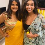 Anupriya Goenka Instagram - Rendezvous with Bappa! This is the first time I truly understood, felt and appreciated the meaning and power of Ganpati. Nothing but Love.. Witnessed two visarjans too for the first time - such a surreal experience - I can still feel the peace and the emotional moment I felt then. Thank you to everyone who invited us to their homes for darshan.. 🤗🤗 Happy Ganpati everyone - May Ganesha always keep you in his grace! #divine #love #blessings #ganpati