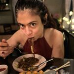 Anurita Jha Instagram - 🥂🍝🌼 . . . . . . . . . . . . . . . . . . #just #anotherday #foodie 🥂