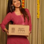 Anushka Sen Instagram - Joining the electrifying #AmazonHookstepChallenge initiated by @isshehzaankhan! I had a lot of fun taking on this fun challenge, and now it’s YOUR turn to shine! But wait, there’s more. Amongst all the challengers. The best video gets the much-desired iPhone 15 for FREE. And there are fantastic gift prizes waiting for other lucky winners too! Use the audio in this reel, do the hookstep and tag me & @amazondotin in your reels. Don’t forget to nominate your friends for the challenge. Hurry, take the challenge now #OpenBoxesOfHappiness #AmazonGreatIndianFestival #ad