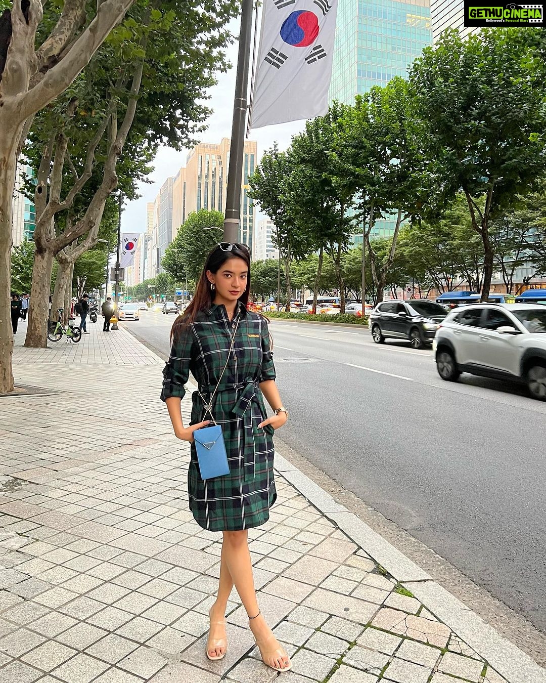 Anushka Sen Instagram - This week has been going amazing and so special 🧿🌏🇮🇳🇰🇷🙏✨ Seoul, Korea