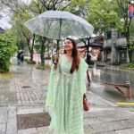 Anushka Sen Instagram - Having a desi moment in Korea 🙏🇰🇷🇮🇳 . Outfit @shopmulmul Jeonju, Korea