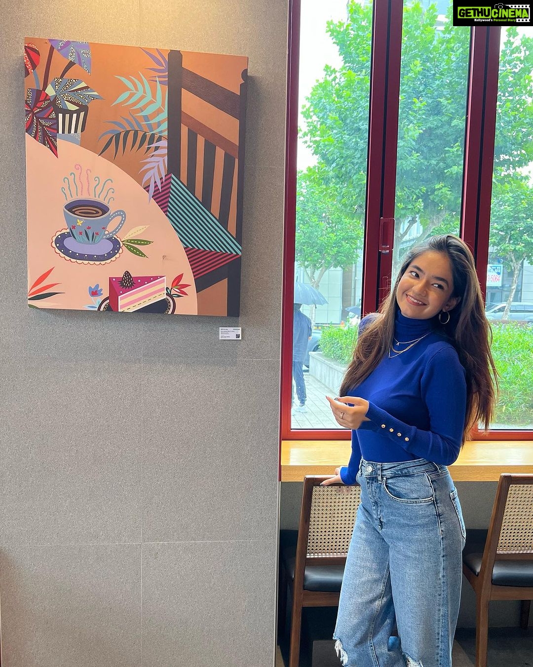 Anushka Sen Instagram - hello seoul 🇰🇷🫰🦦✨🐥 Seoul, Korea