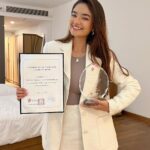 Anushka Sen Instagram - Immensely happy and excited to announce that I’ve been appointed as the ‘Honorary Brand Ambassador’ of Korean Tourism. Thanks to Korea Tourism Organization for giving me this big opportunity, it was my dream to become the bridge between Korea and India, and now it’s comes true. @kto_india ✈️✨🙏 🇮🇳🇰🇷