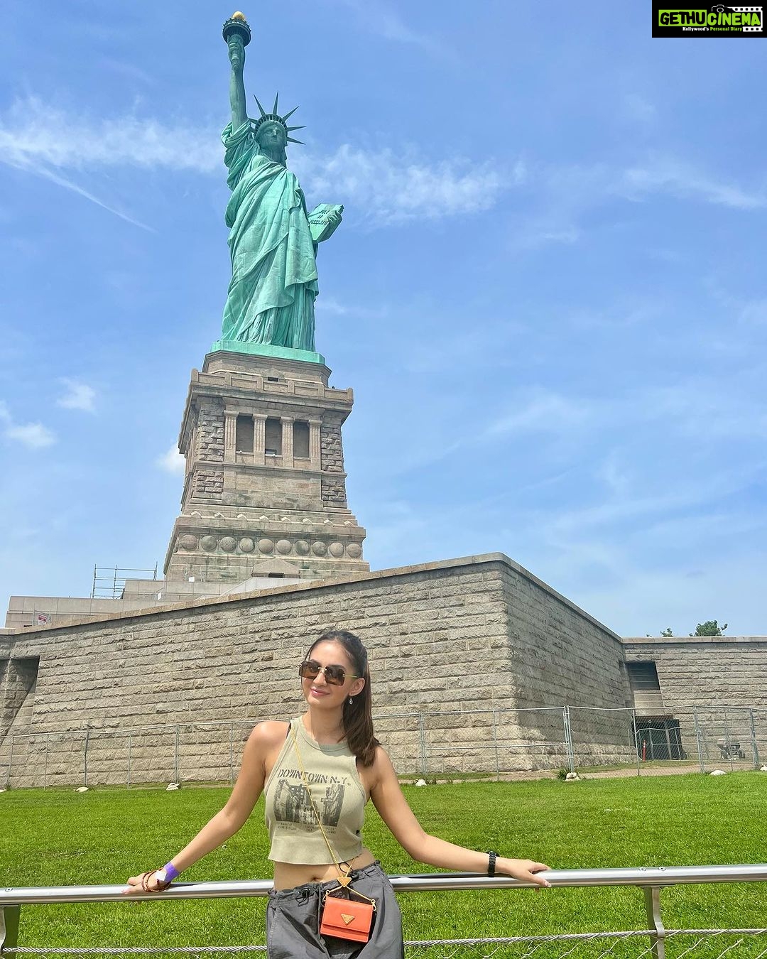 Anushka Sen Instagram - πΊπΈπ«Άπ€©π€ππ½ Statue Of Liberty, Liberty Island, New York City
