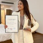 Anushka Sen Instagram - Immensely happy and excited to announce that I’ve been appointed as the ‘Honorary Brand Ambassador’ of Korean Tourism. Thanks to Korea Tourism Organization for giving me this big opportunity, it was my dream to become the bridge between Korea and India, and now it’s comes true. @kto_india ✈️✨🙏 🇮🇳🇰🇷