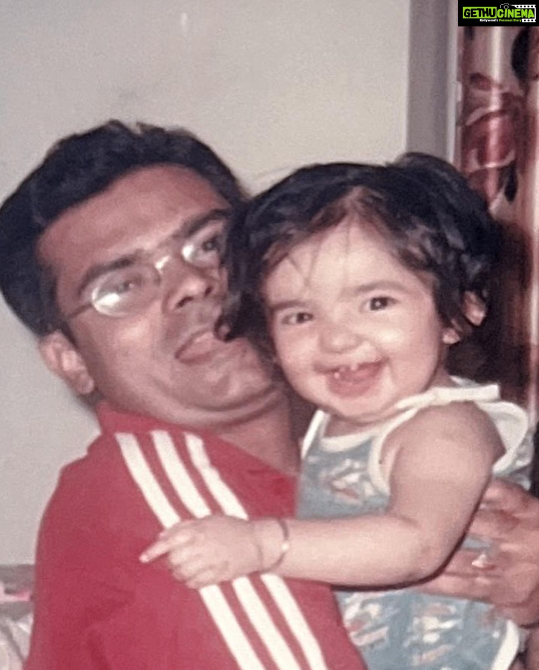 Anushka Sen Instagram - Happy Birthday Papu! Hope this year brings you immense happiness and joy. You are precious. I’m really lucky to have you as my father. Love you 🧿🫂