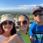 Anushka Sen Instagram - Around the world with my two most favourite people in the world. I love you both so much! We have traveled almost 15 countries together! And here’s to travelling the whole world together #senfamily USA