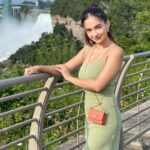 Anushka Sen Instagram - At the super beautiful Niagara Falls 🥰 Buffalo, Niagara Falls