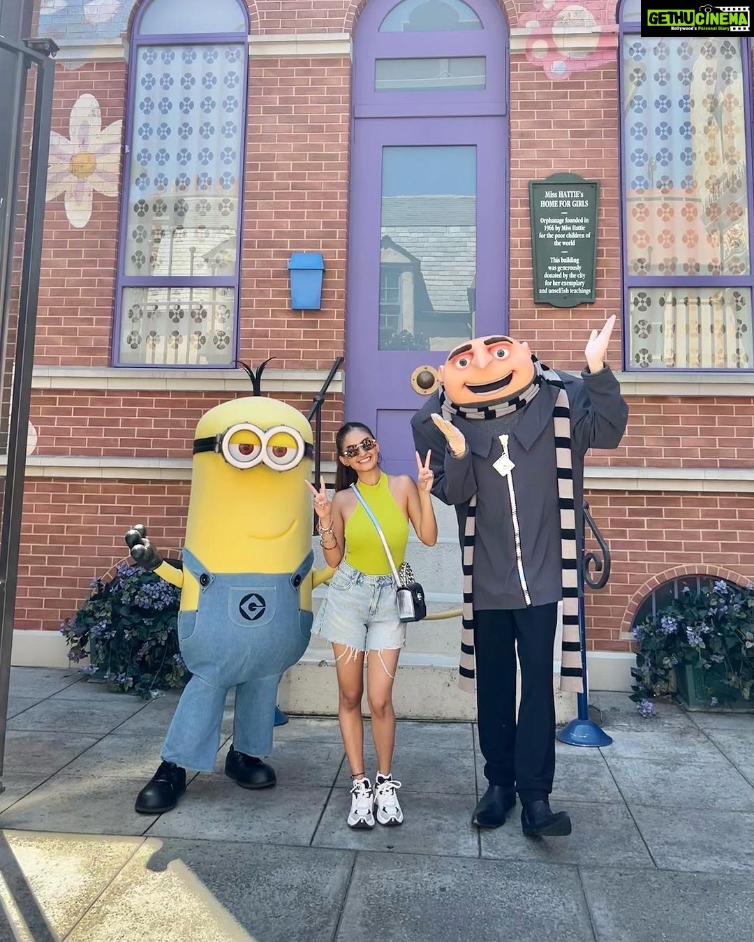 Anushka Sen Instagram - A day full of fun at Universal Studios🎢 🎥☀️ Universal Studios Hollywood