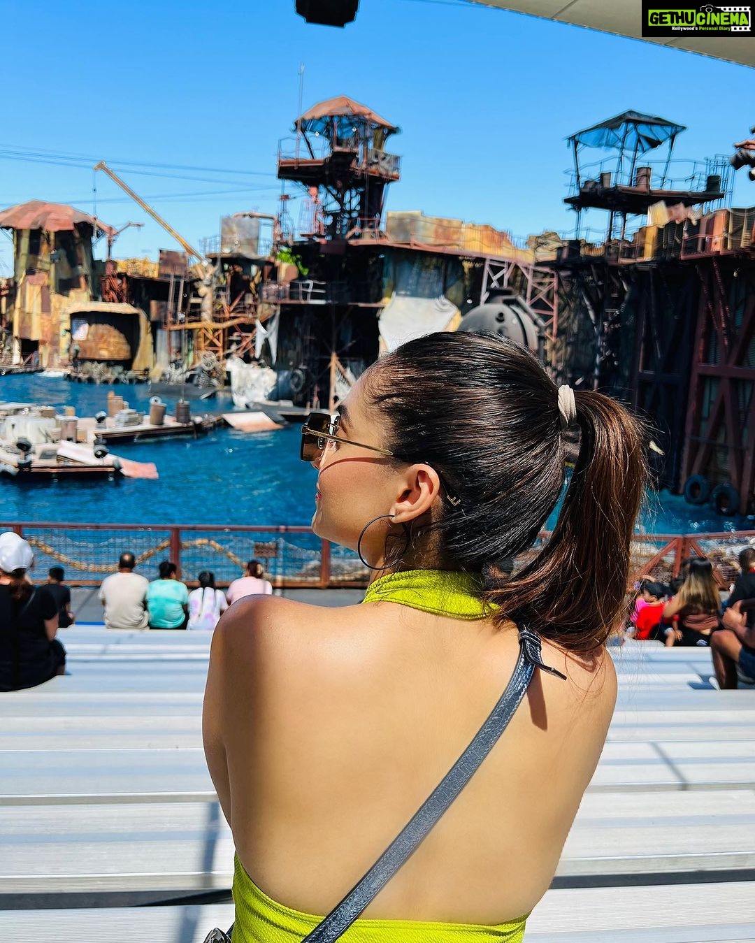 Anushka Sen Instagram - A day full of fun at Universal Studios🎢 🎥☀️ Universal Studios Hollywood